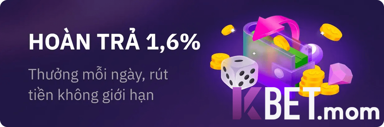 ưu đãi vip Kbet
